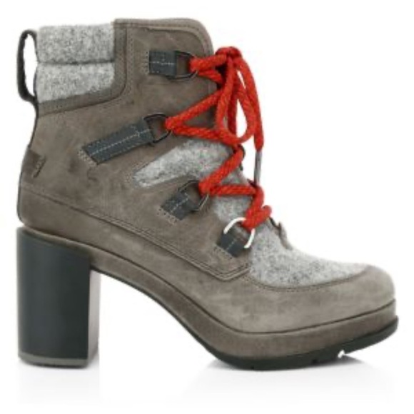 Sorel Blake Lace-Up Leather & Felt
Hiking Boots, size 9 - Picture 1 of 6